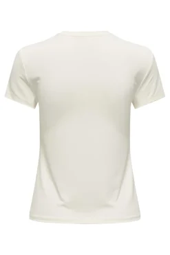 Best Only Onlea S/S Top O-Neck 4593999 Cloud Dancer