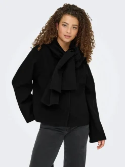 Outlet Only Onlelba Life Scarf Jacket Cc 4852335 Black W.Rose Lining