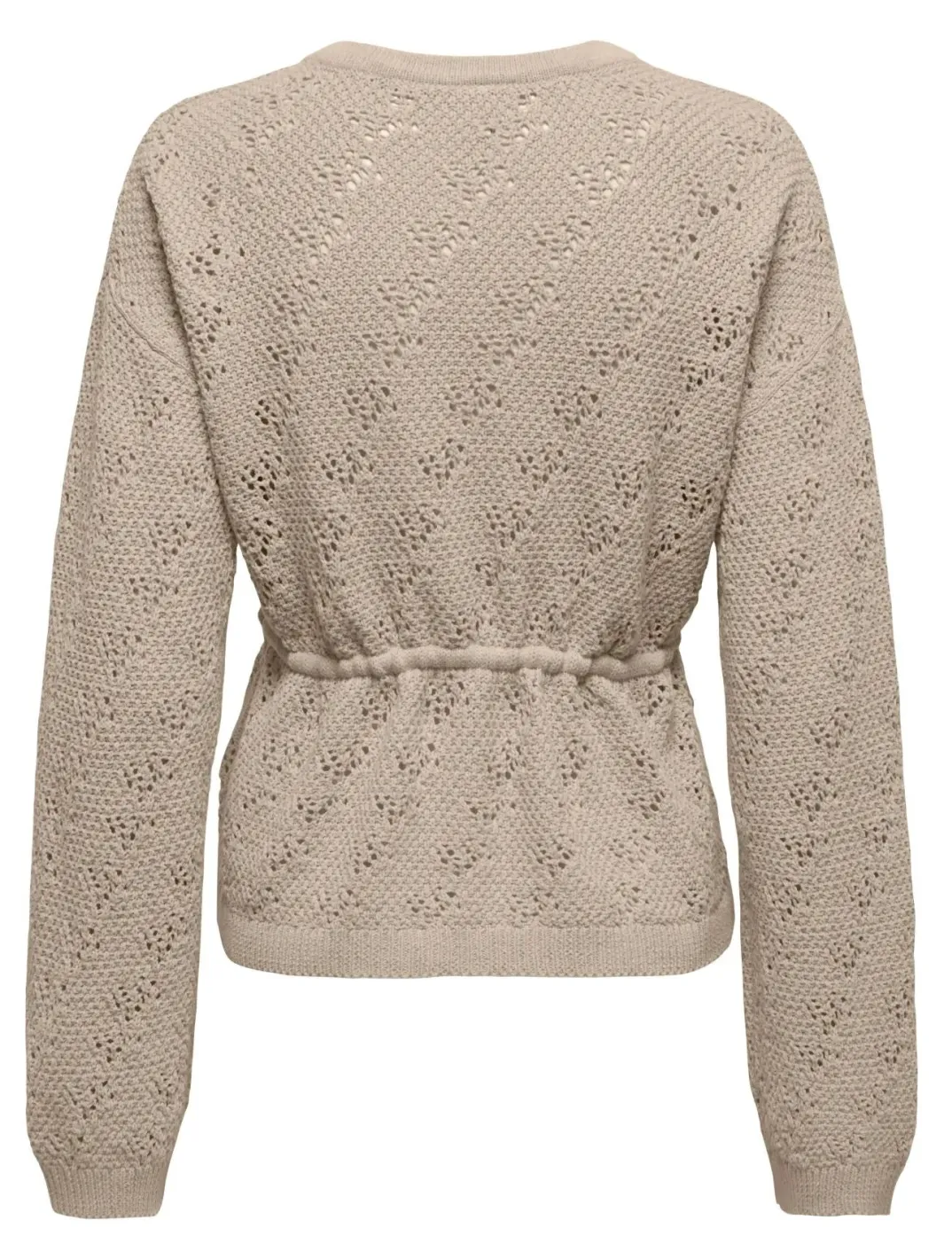 New Only Onlelke Life Ls Cardigan Cc Knt 5049514 Oxford Tan Silver Heart Button