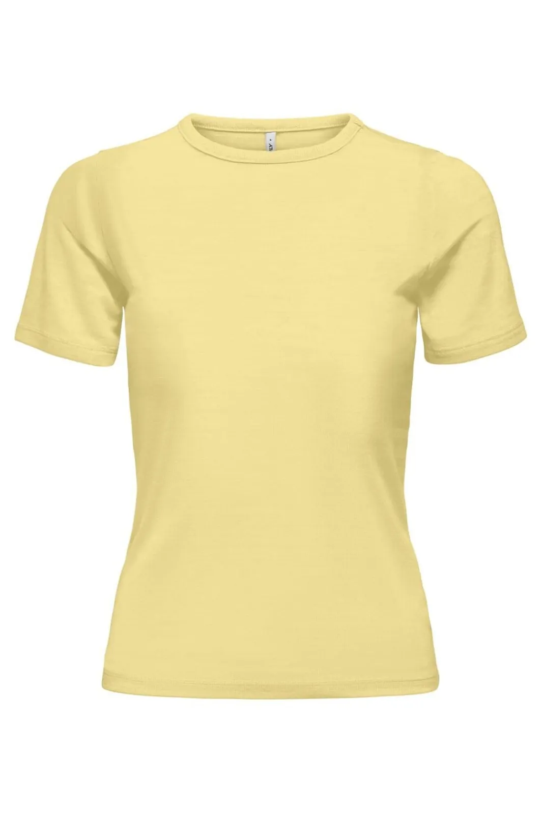 Outlet Only Onlelli S/S Rib Top 4941178 Lemon Meringue