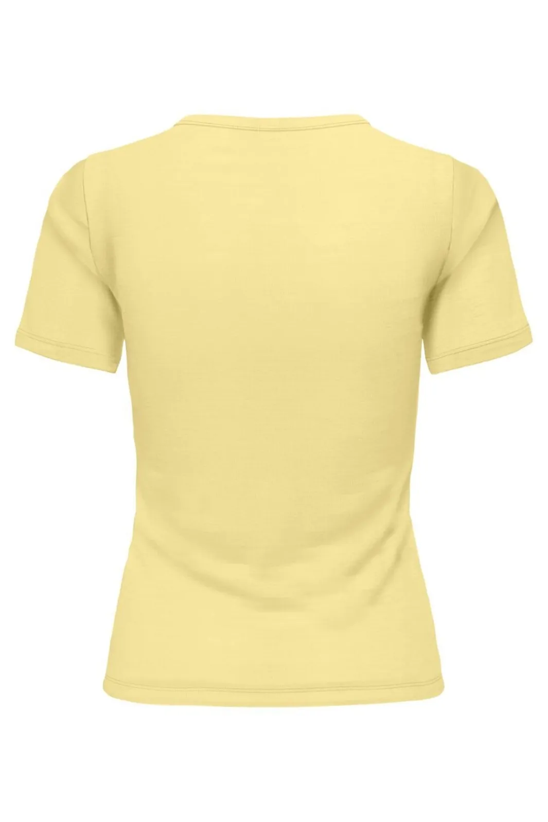 Outlet Only Onlelli S/S Rib Top 4941178 Lemon Meringue
