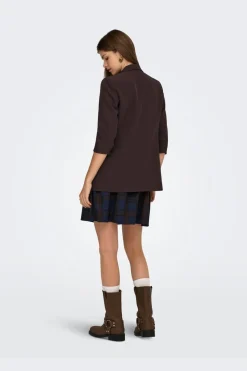 Discount Only Onlelly 3/4 Blazer Tlr 4973184 Coffee Bean