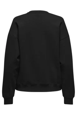 Best Only Onlely L/S O-Neck Fringe Swt 4892159 Black
