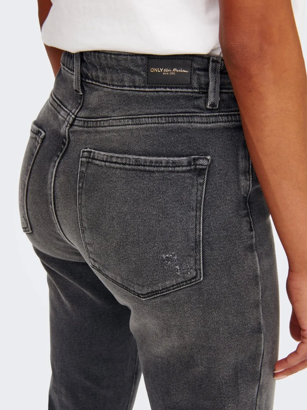 Sale Only Onlemily Stretch St Ak 3901854 Dark Grey Denim