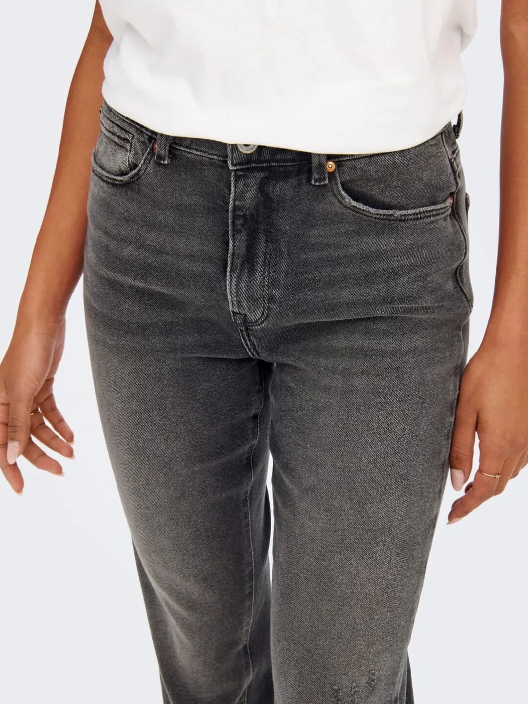 Sale Only Onlemily Stretch St Ak 3901854 Dark Grey Denim