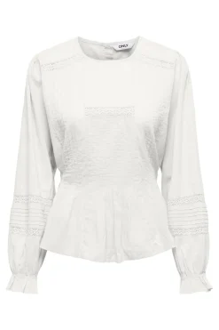 Online Only Onlemina Ls Loose Top 4983449 Cloud Dancer