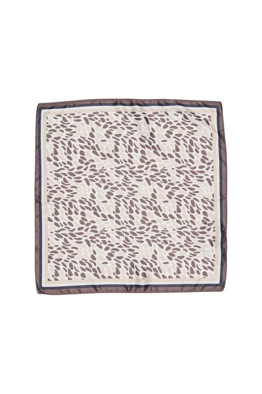 Discount Only Onlemma Printed Satin Scarf Acc 4903175 Chocolate Martini Fluid Dots