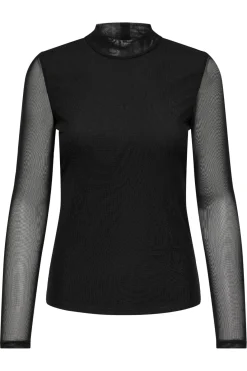 Best Only Onlerica Life Mesh L/S Top 2649422 Black