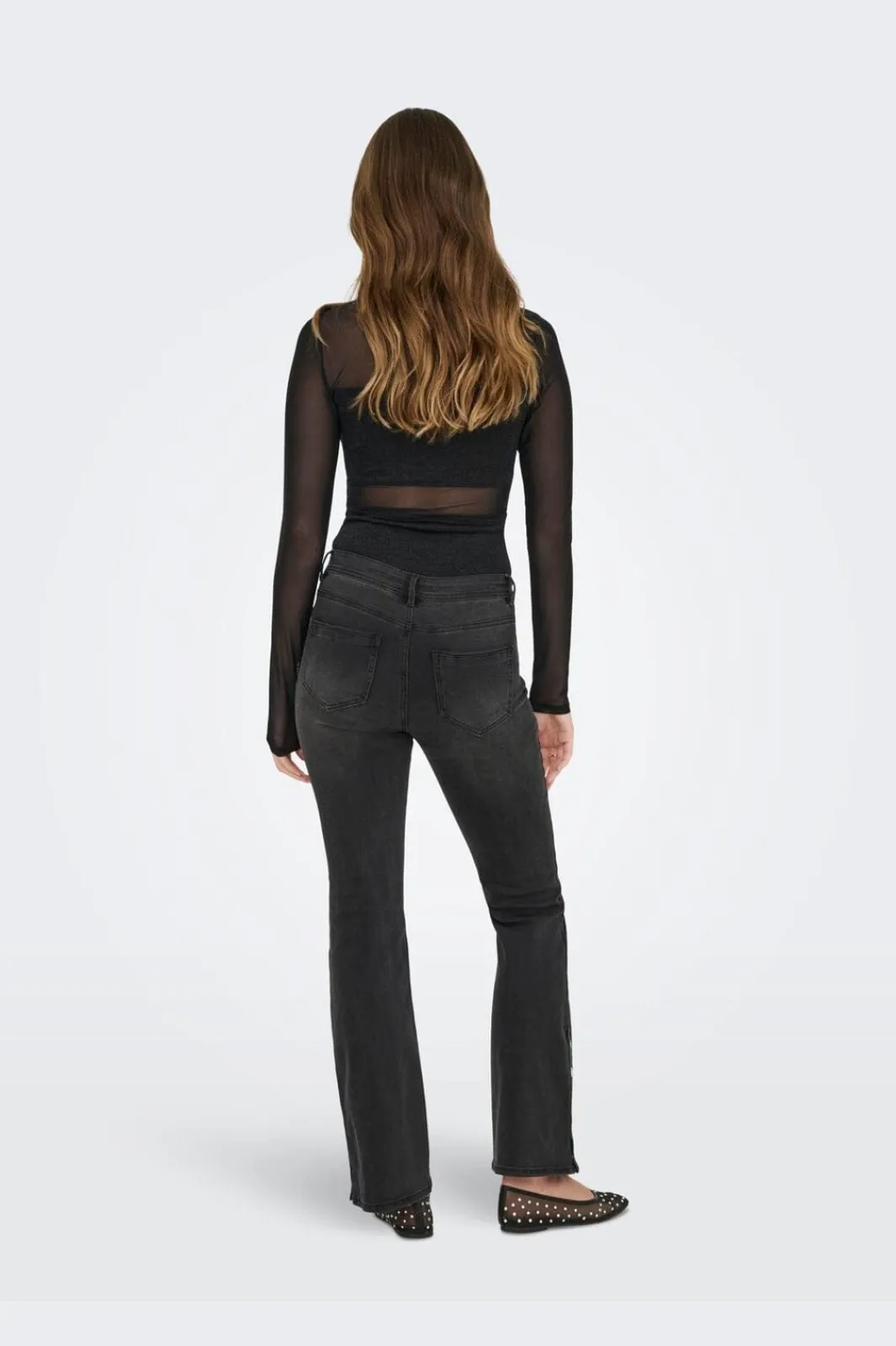 Best Only Onlesther Glitter L/S Body 4714567 Black