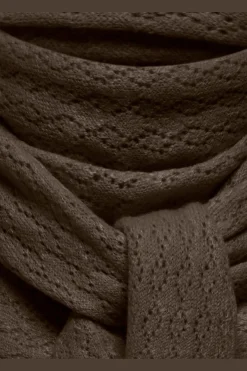 Discount Only Onlevelyn Pattern Knit Scarf Acc 5031667 Bracken