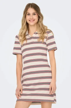 Only Onlevie S/S Polo Dress 15357166 4848808