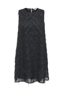Discount Only Onlfaye Life Sl Feather Dress 4866373 Black