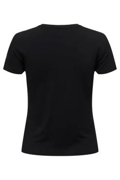 Best Only Onlfelina S/S O-Neck Top 4658999 Black