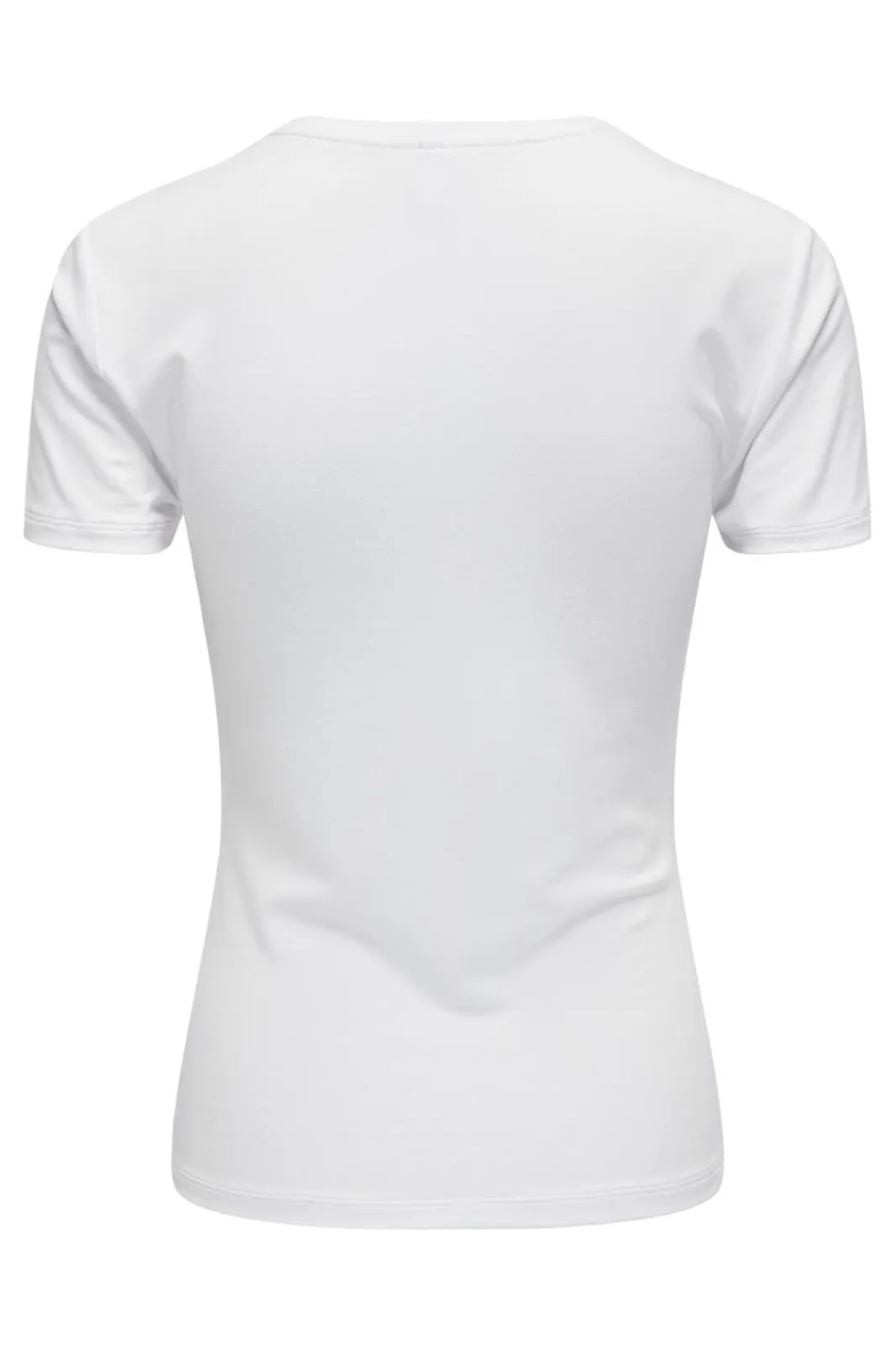 Clearance Only Onlfelina S/S O-Neck Top 4671817 White