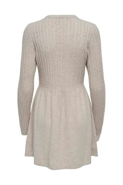 Outlet Only Onlfia Life Ls Cable Dress Knt 4338442 Weathered Teak Melange