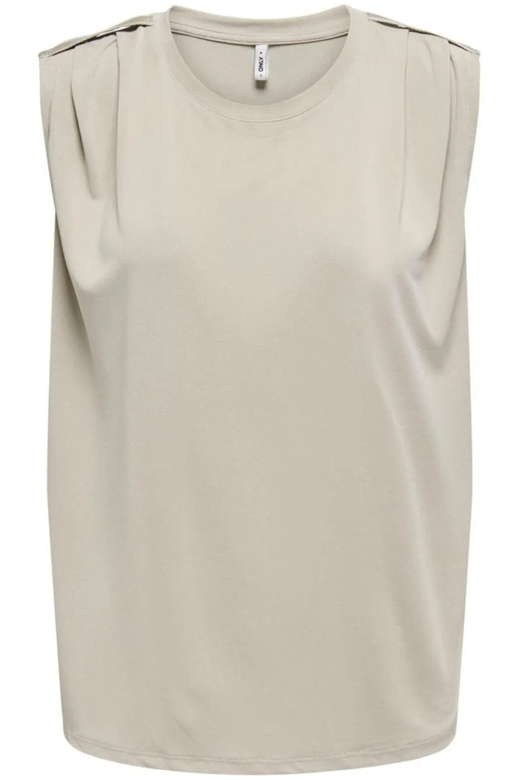 Clearance Only Onlfree Life S/L Modal Satin Mix Top 4736087 Feather Gray
