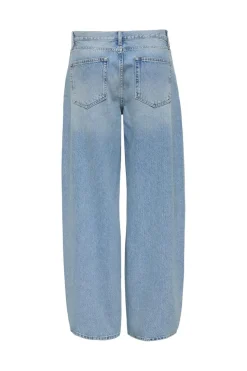 Sale Only Onlgianna Pleat Str Dot771 4845950 Light Medium Blue Denim