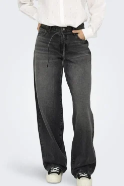 Only Onlgianna Straight Dot980 4740253 Washed Black