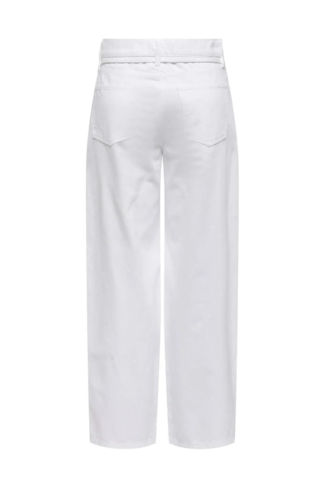 Hot Only Onlgianna Straight Jeans White Dot 4720515 White Denim