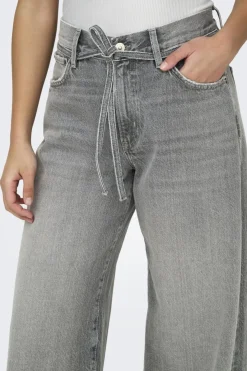 Discount Only Onlgianna Straight Jeans Dot757 4645300 Medium Grey Denim