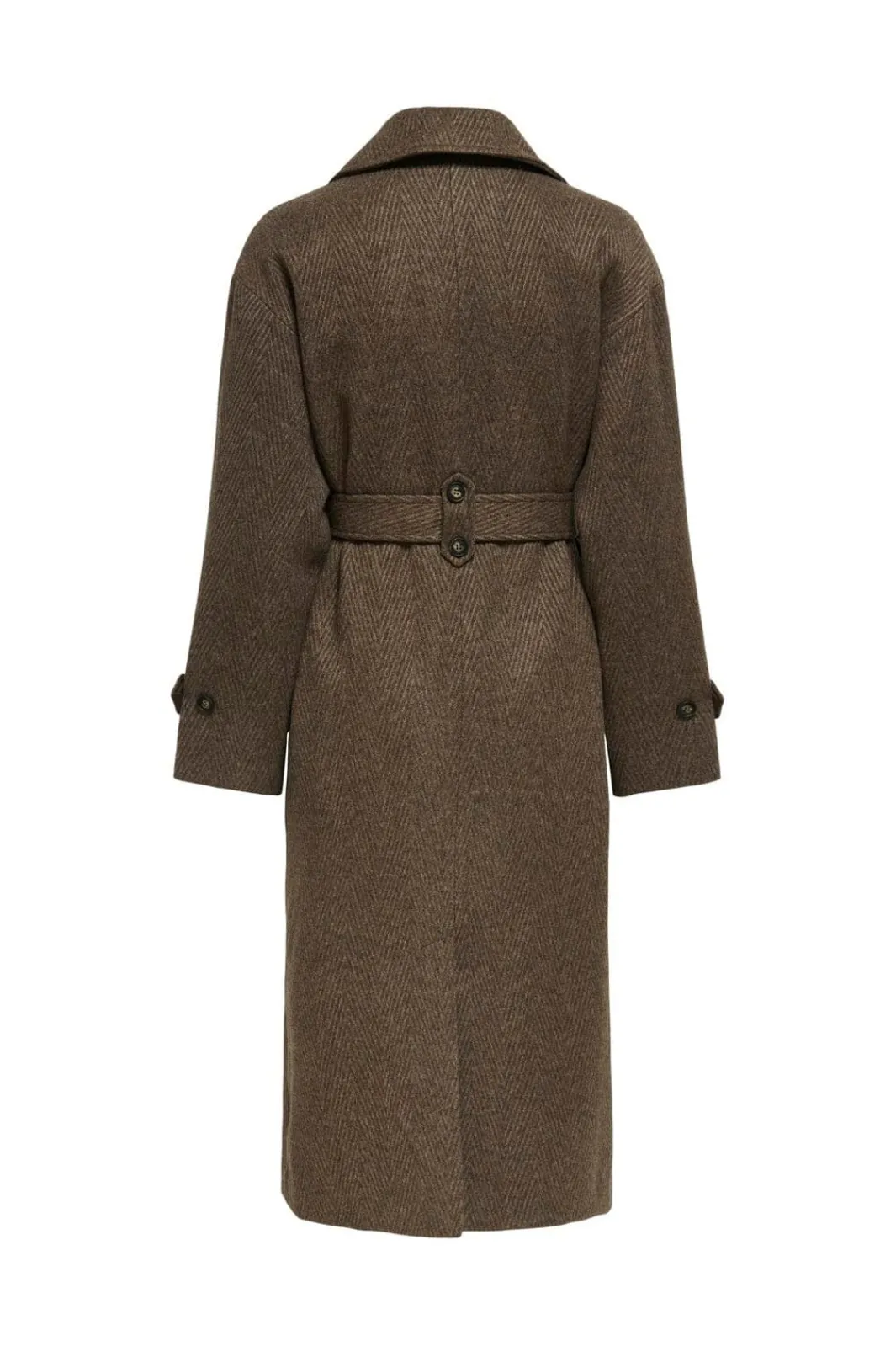 Only Onlgina Life Coat 4817765 Seal Brown