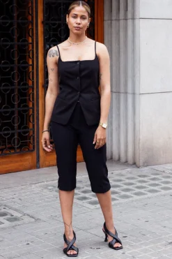 Only Onlgitta Life Capri Tlr 4769761 Black