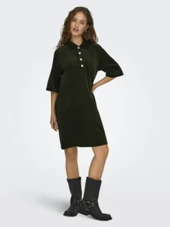 Outlet Only Onlgry-Nessa S/S Cord Dress 4892759 Rosin
