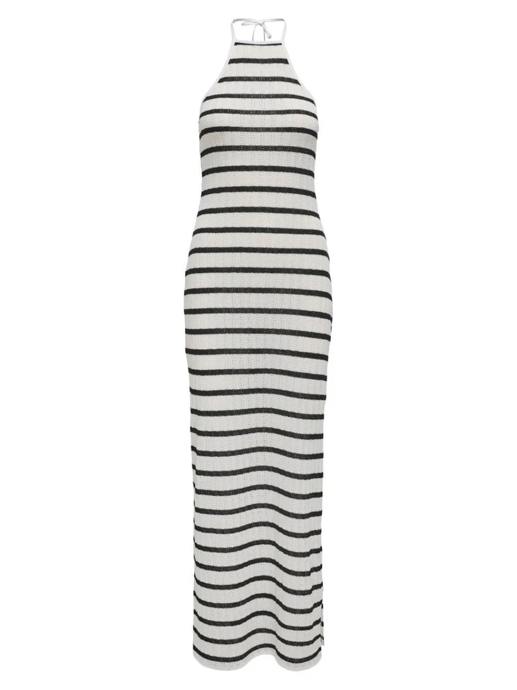Hot Only Onlhalia Halterneck Long Dress Box 4774273 Cloud Dancer Black