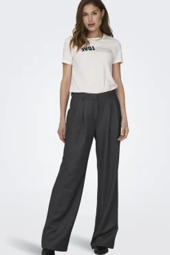 Best Only Onlhattie Pleat Mel Str Pant Tlr 15304707 4330959