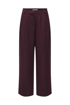 Online Only Onlhattie Pleat Str Pant Tlr 4986065 Fudge