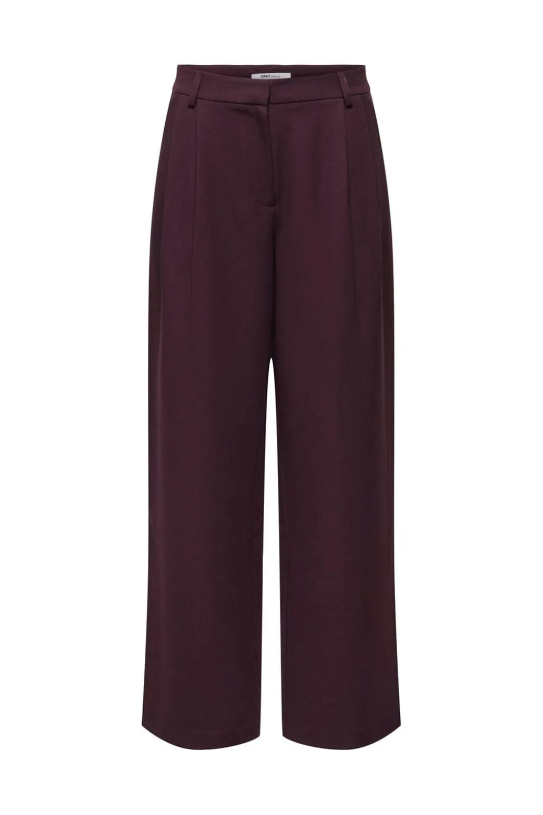 Online Only Onlhattie Pleat Str Pant Tlr 4986065 Fudge