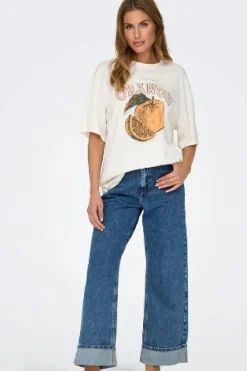 Outlet Only Onlhope Wide Fold Up Cro 4526976 Medium Blue Denim