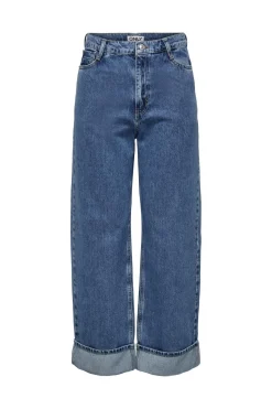 Outlet Only Onlhope Wide Fold Up Cro 4526976 Medium Blue Denim
