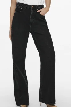 Best Only Onlhope Wide Rea129 3762074 Black Denim