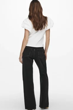 Best Only Onlhope Wide Rea129 3762074 Black Denim