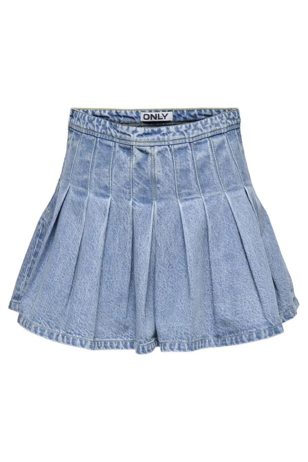 Only Onljean Pleat Skirt 4858010 Medium Blue Denim