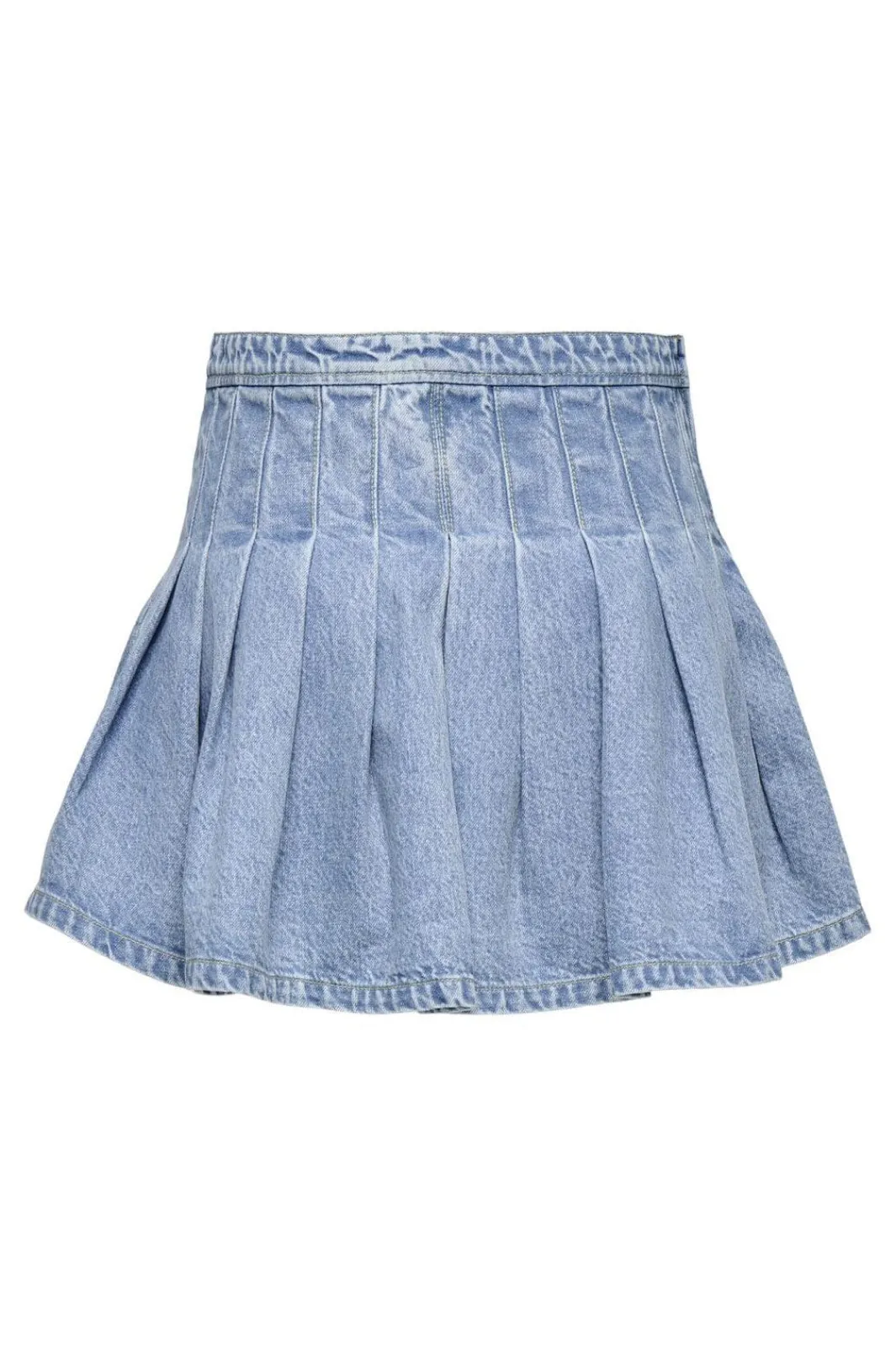 Only Onljean Pleat Skirt 4858010 Medium Blue Denim