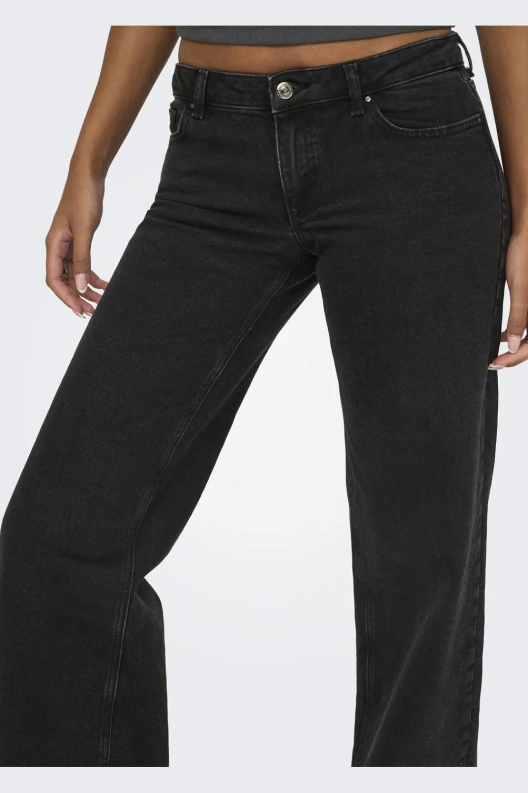 Sale Only Onljuicy Lw Wide Leg Rea1099 4597585 Washed Black
