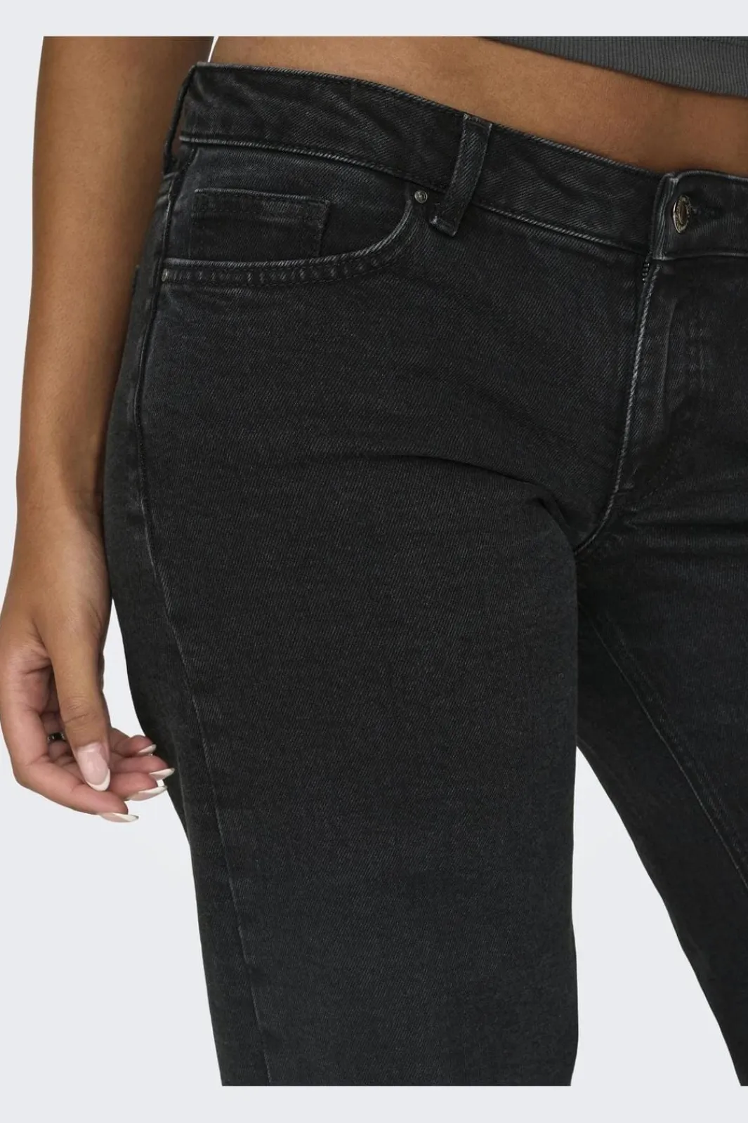 Sale Only Onljuicy Lw Wide Leg Rea1099 4597585 Washed Black