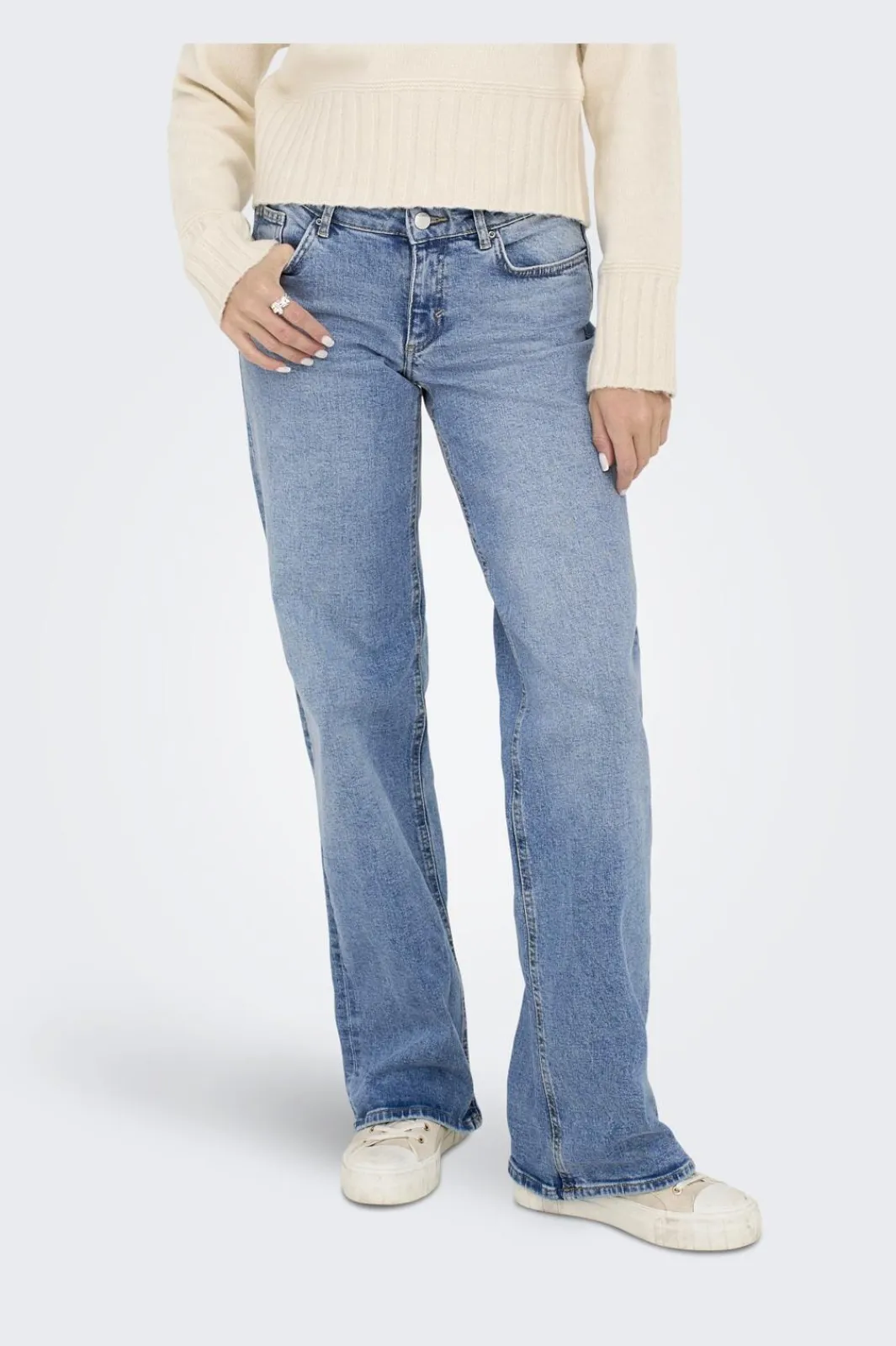 Sale Only Onljuicy Lw Wide Leg Rea365 4326492 Light Blue Denim
