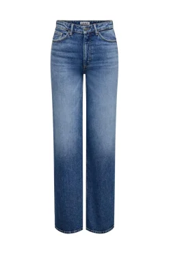 Sale Only Onljuicy Wide Leg Dot330 4882568 Dark Blue Denim