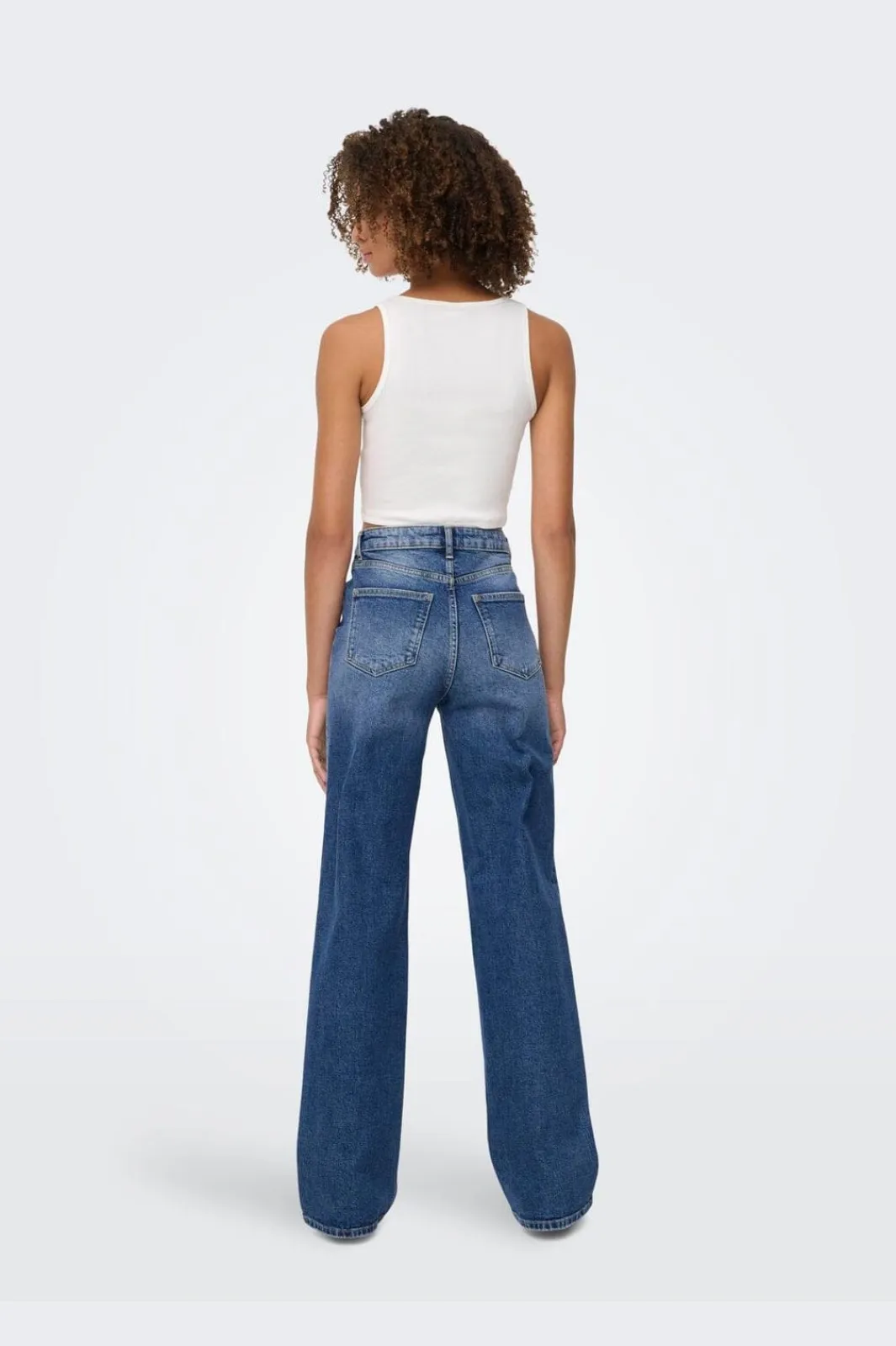 Sale Only Onljuicy Wide Leg Dot330 4882568 Dark Blue Denim