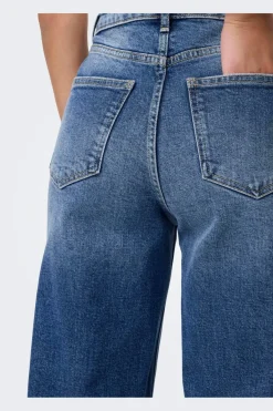 Sale Only Onljuicy Wide Leg Dot330 4882568 Dark Blue Denim