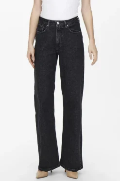 Sale Only Onljuicy Wide Leg Rea244 3860807 Black Denim Nas244
