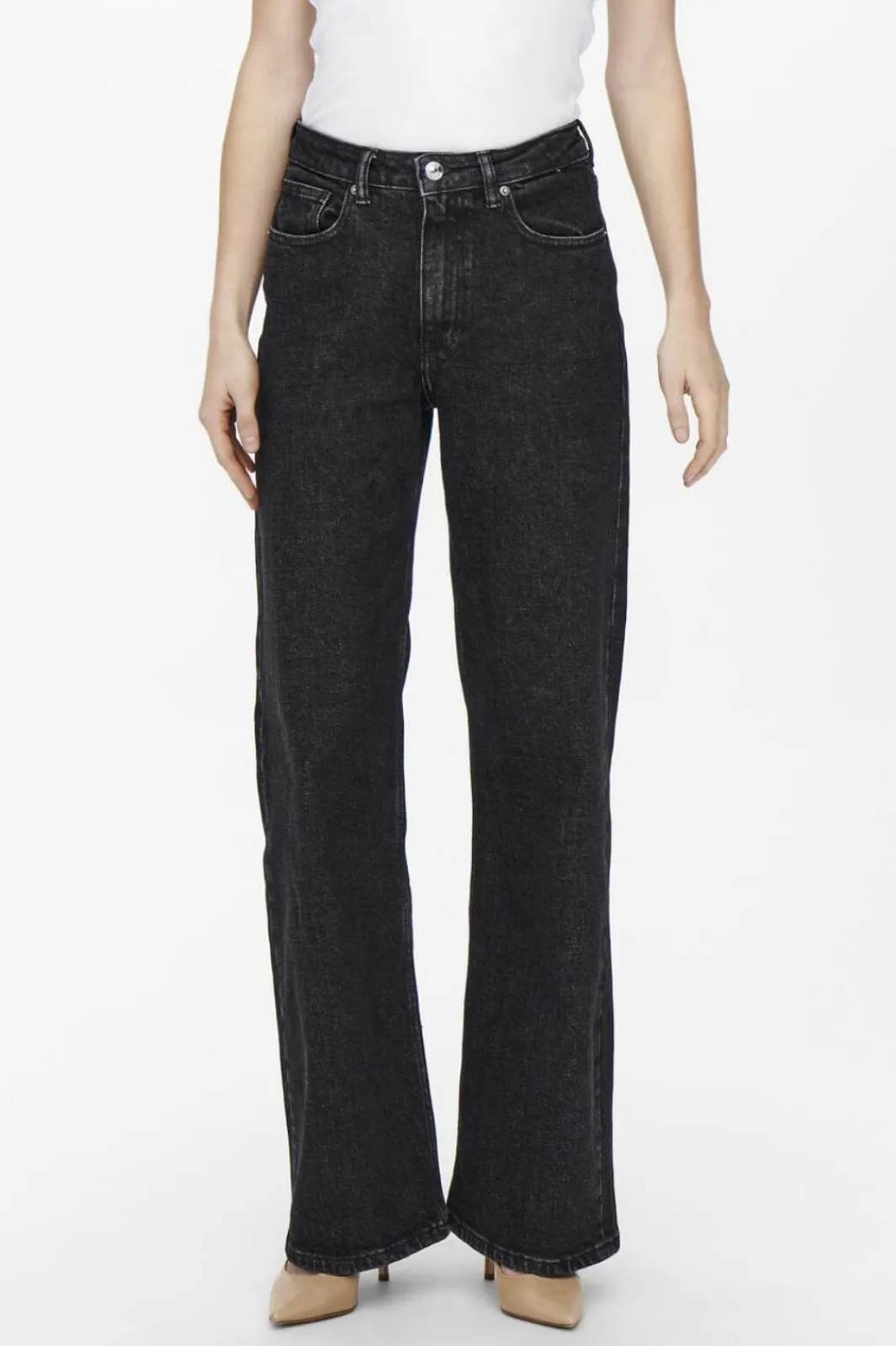 Sale Only Onljuicy Wide Leg Rea244 3860807 Black Denim Nas244