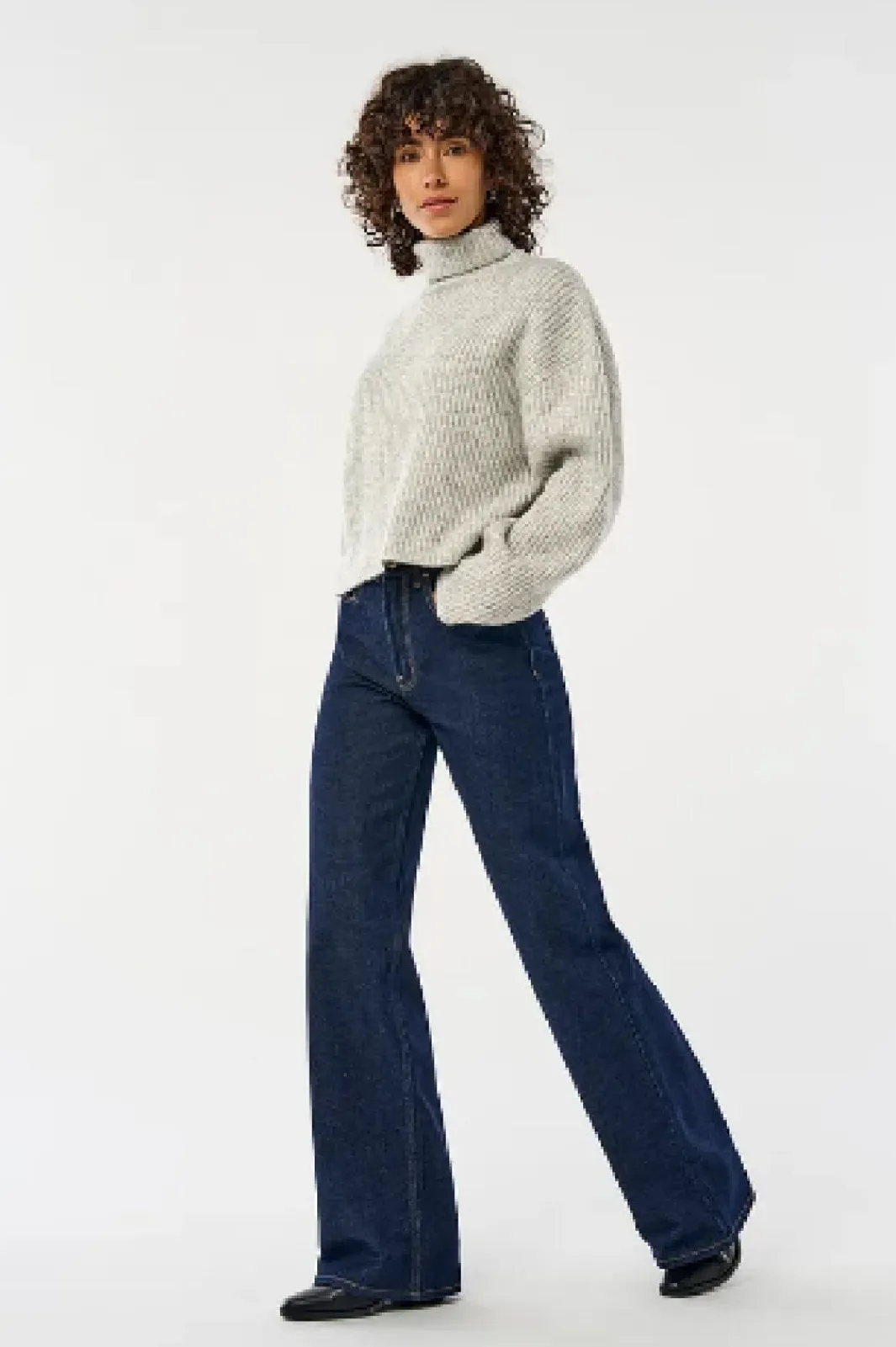 Hot Only Onljuicy Wide Rinse Mas763 4552609 Dark Blue Denim