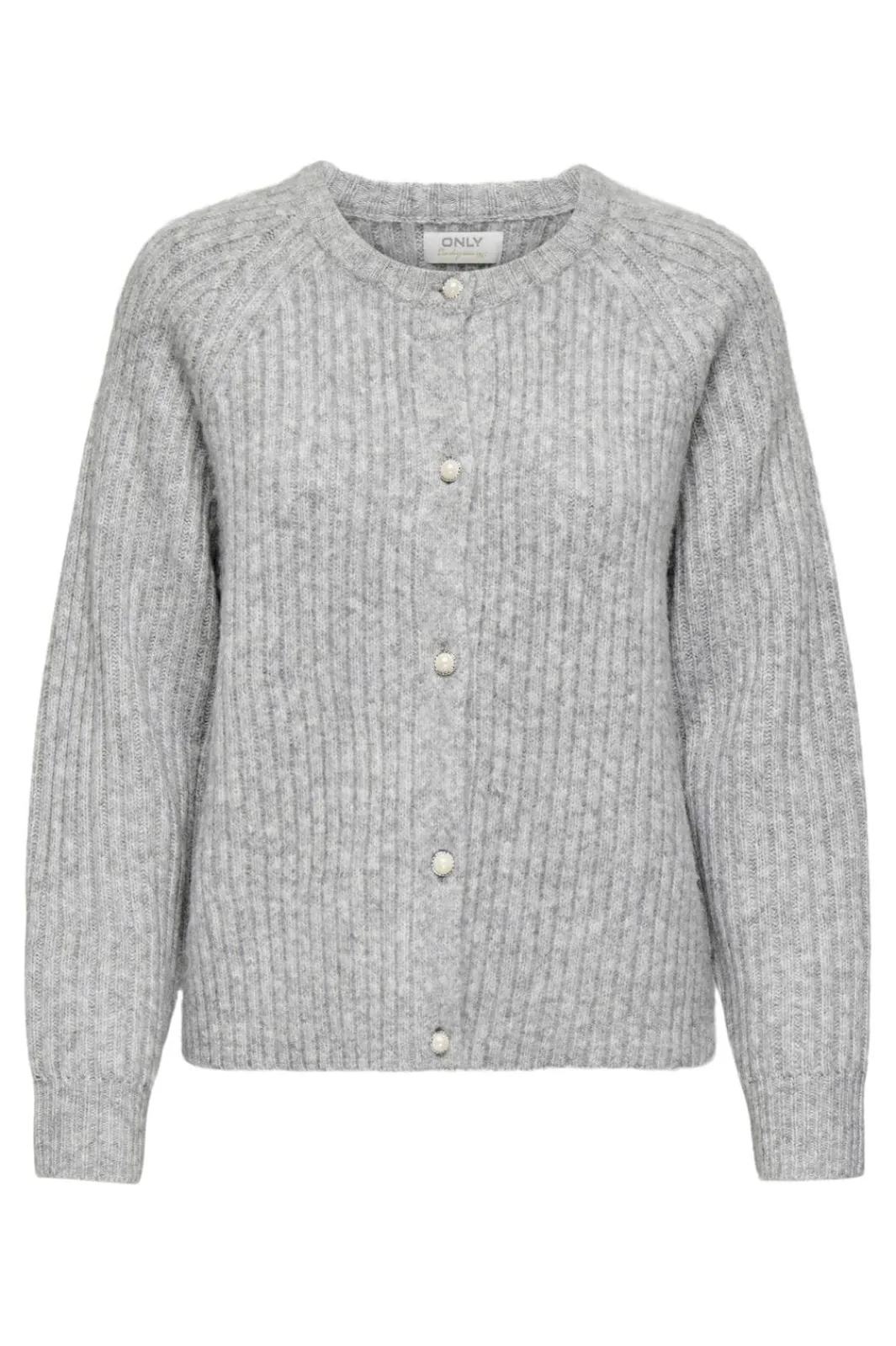 New Only Onlkalibu L/S Cardigan Knt 4981919 Light Grey Melange