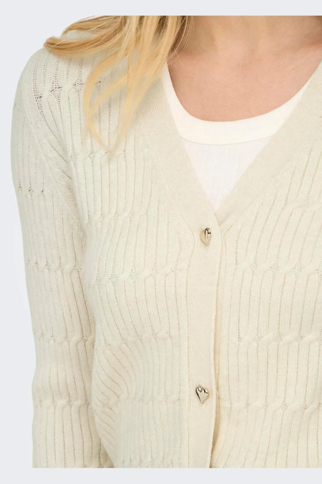 Sale Only Onlkatia Ls Vneck Cardi Knt 4380537 Whitecap Gray Melange