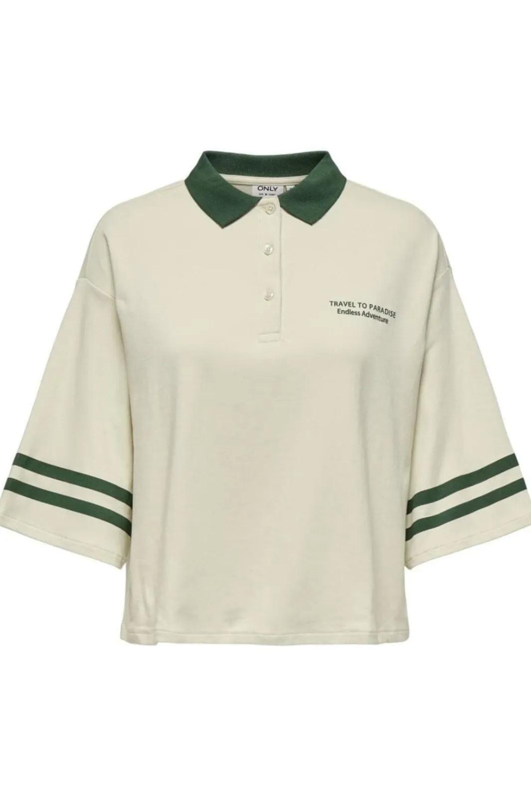 Hot Only Onlkelly S/S Oversized Polo 4767380 Birch Pineneedle+Print California