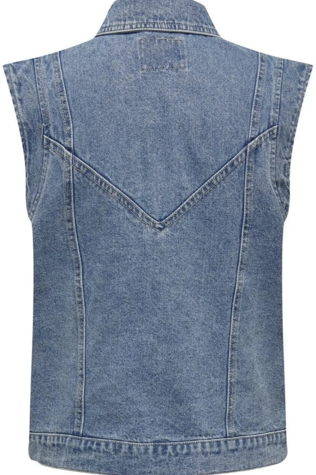 Hot Only Onlkennedy Sl Waistcoat 4072086 Medium Blue Denim